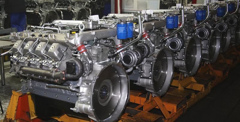 двигатель V8 КАМАЗ